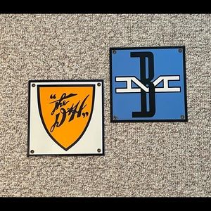 Railroad Metal Signs